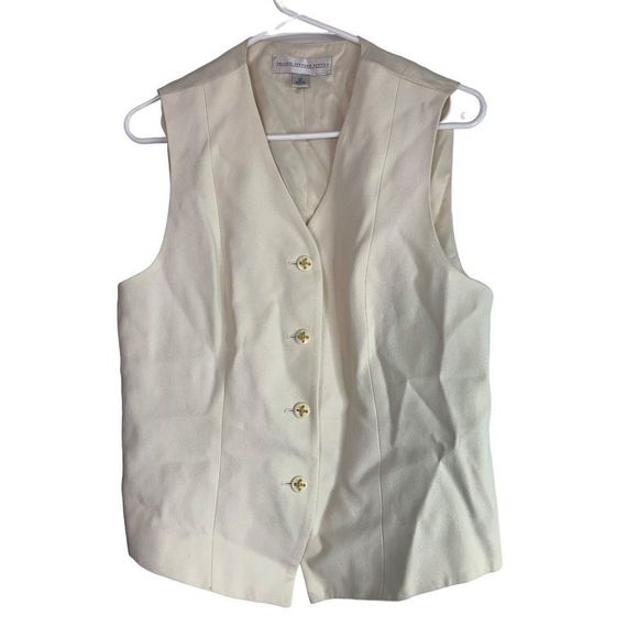 VTG Valerie Stevens Petite 12 Navy Blazer with Vest NWT Jacket One Button 6350 - Picture 9 of 15